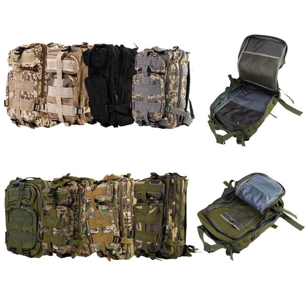 Military Tactical Backpack Camping Hiking Molle Rucksacks