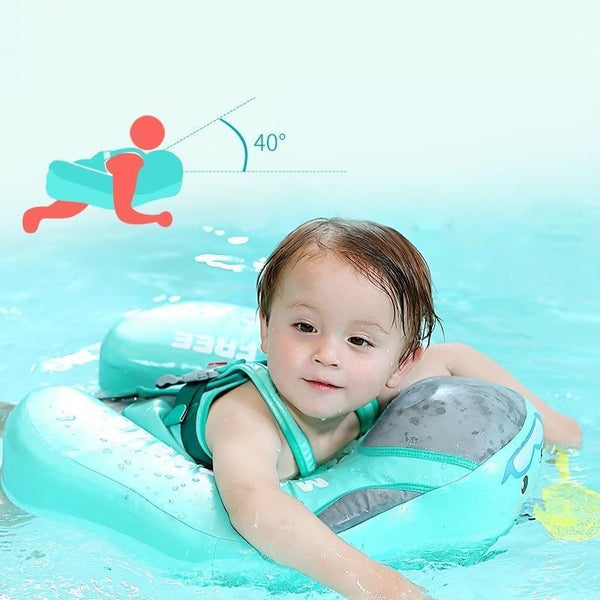 MAMBOBABY BABY FLOAT WITH CANOPY