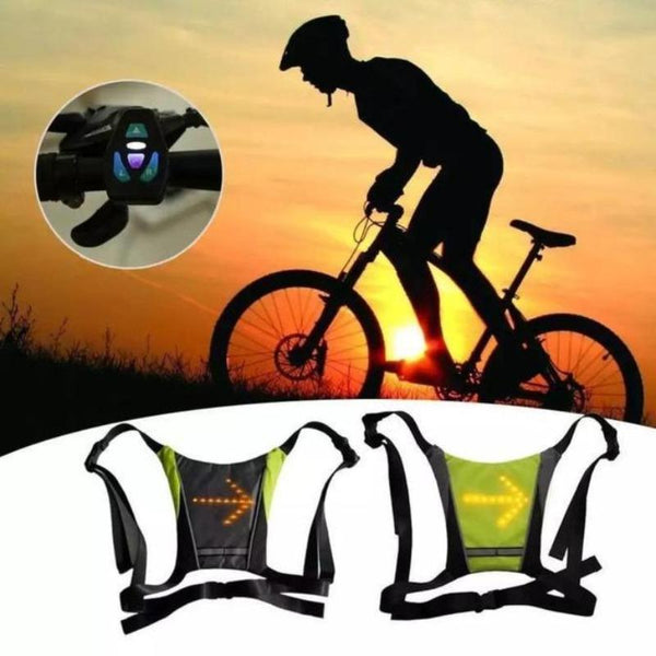CYCLING LED SIGNAL LIGHT VEST