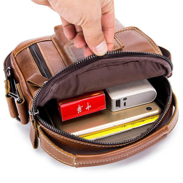 Genuine Leather Shoulder Bag