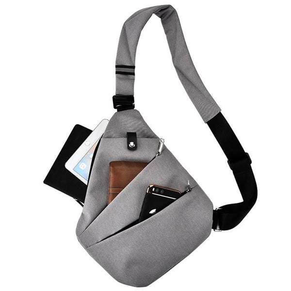 Men's Waterproof Messenger Sling Backpack Bag
