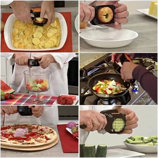 Multifunctional Fruit and Vegetable Dicer Chopper