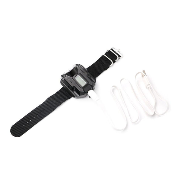 Rechargeable Tactical Survival Watch Flashlight CREE XPE R2 LED Flashlight