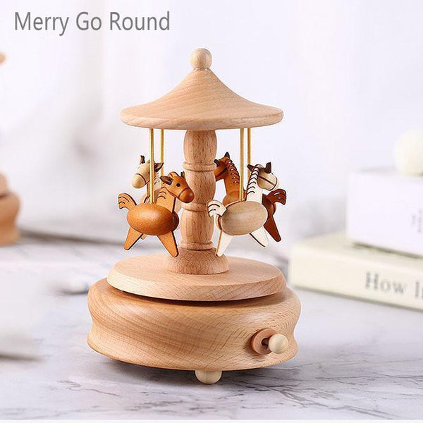 Custom Free Engrave Text Music Box