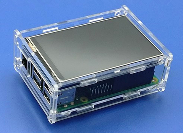 3.5 Inch Touch Screen + Protective Case + Heatsink+ Touch Pen Kit For Raspberry Pi 3 Model B