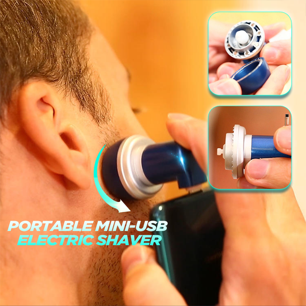 Portable Mini-USB Electric Shaver