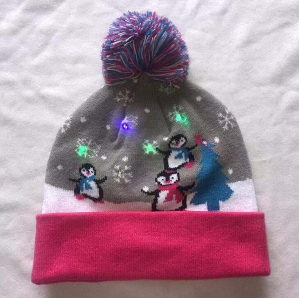 Christmas LED Beanies