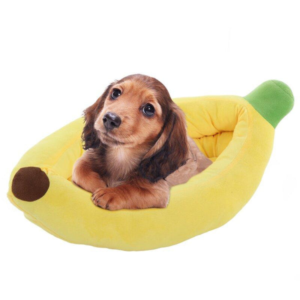 COZY BANANA CAT BED HOUSE