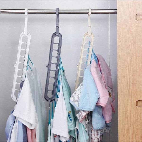 Rotate Anti-skid Folding MAGIC CLOTHES HANGER