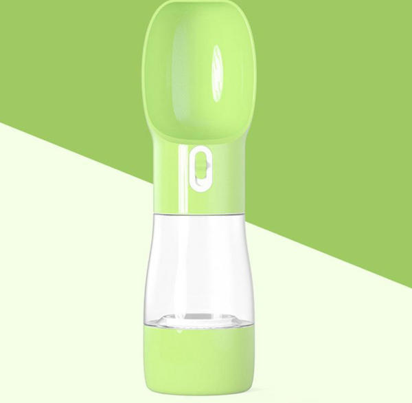 Portable Pet Bottle Water Cup Food Container Sealing Ring Design For Walking And Traveling