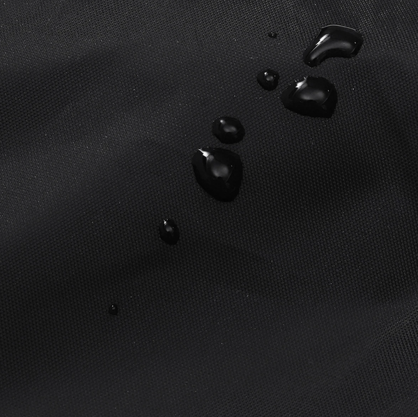 Waterproof Motorcycle Cover Outdoor with Anti-Theft Lock Hole - Black