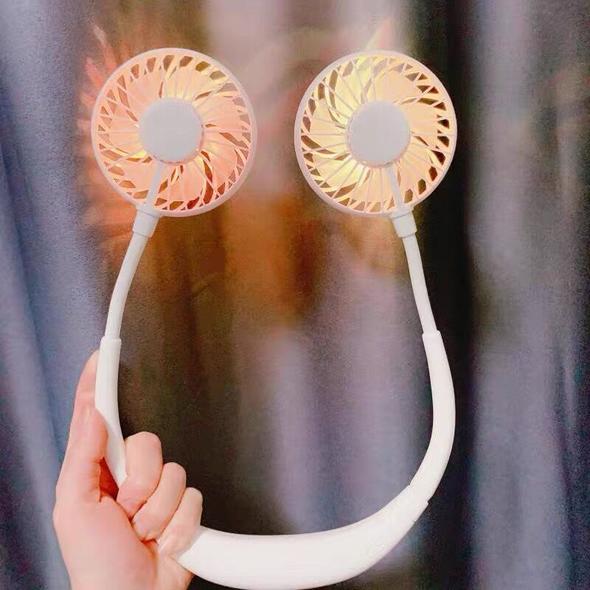 Rechargeable Neckband Fan - Keep Cool Wherever You Are!