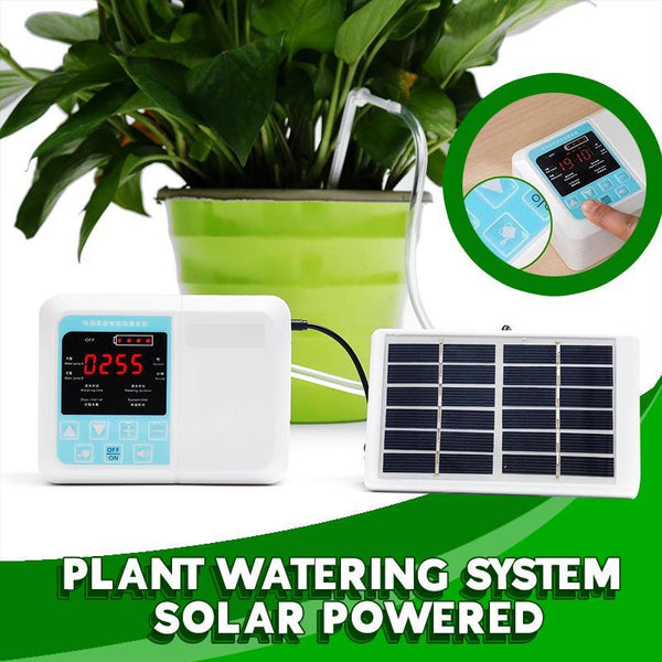 PLANT WATERING SYSTEM SOLAR POWERED