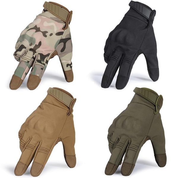 Tactical Military Hard Knuckle Full Finger Gloves