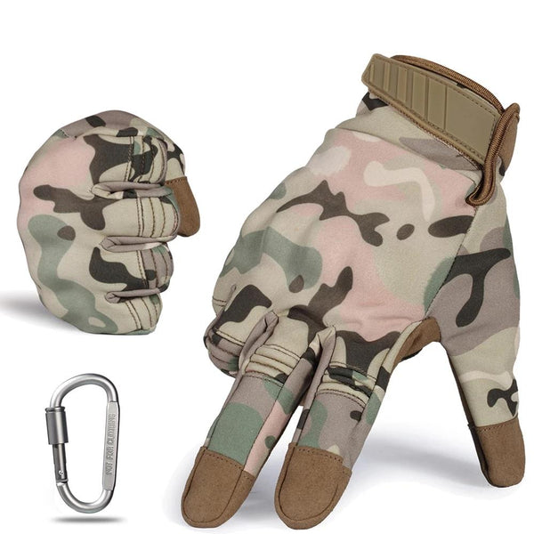 Tactical Military Hard Knuckle Full Finger Gloves