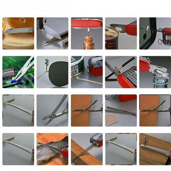 Multifunction Folding Swiss Pocket Knife