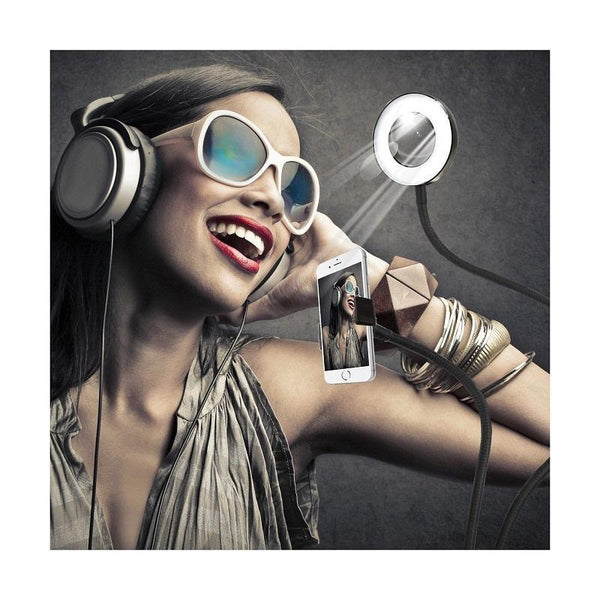 SELFIE RING LIGHT & PHONE HOLDER