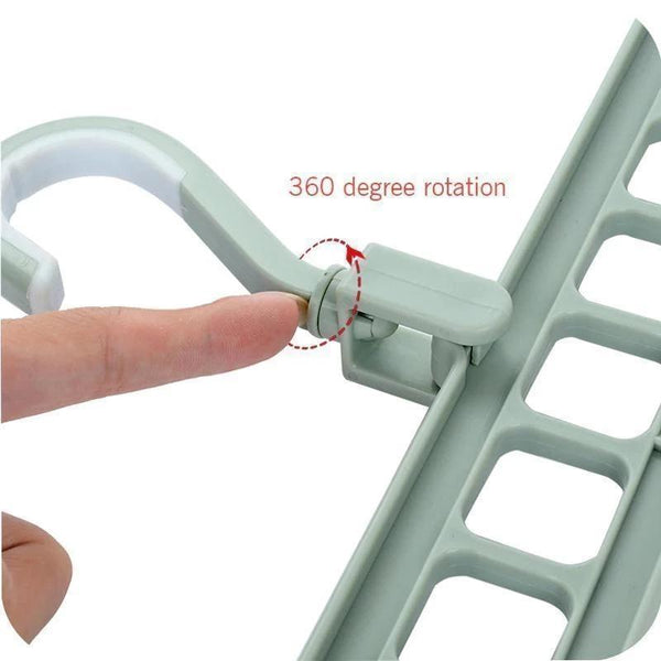 Rotate Anti-skid Folding MAGIC CLOTHES HANGER