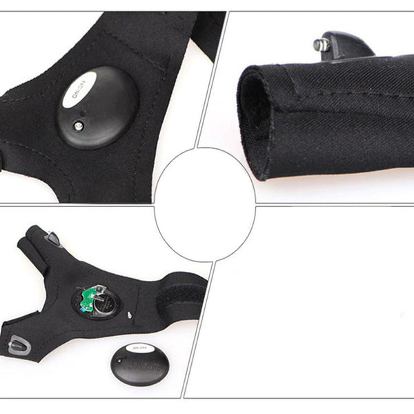 Waterproof LED Flashlight Torch Glove