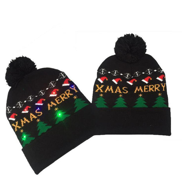 Christmas LED Beanies