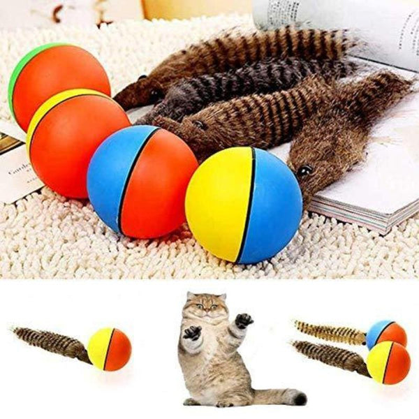 ELECTRIC BEAVER ROLLING WEASEL TOY