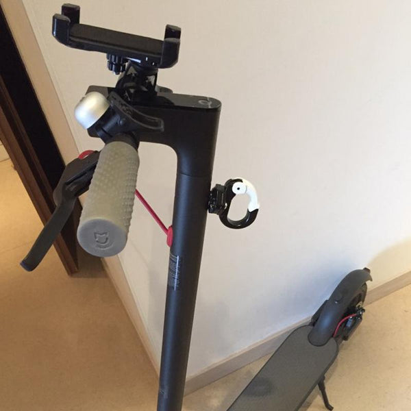 BIKIGHT Front Hanger Helmet Bags Claw Gadget for Xiaomi Mijia M365 Electric Scooter Skateboard Tools Bottle Luggage Cargo Carrier