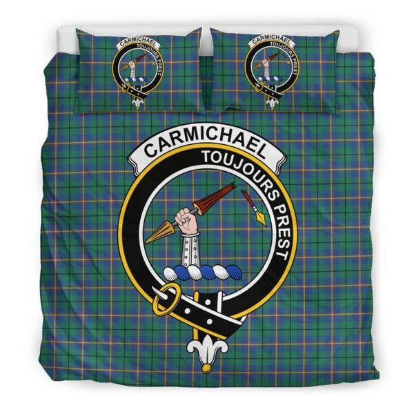 Carmichael Ancient Clan Badge Tartan Bedding Set K5
