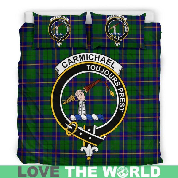 Carmichael Modern Clan Badge Tartan Bedding Set K5
