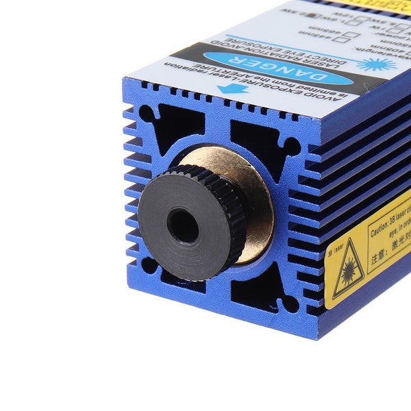 2500mW Blue Laser Module 3-Pin DIY Laser Engraving Module Fits 3018 CNC Router