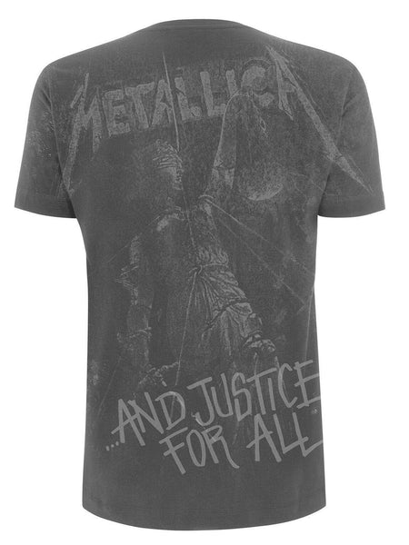 Men's Rock Band Metallica Print T-shirt