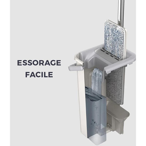 Flat Squeeze Automatic Avoid Hand Washing Mop