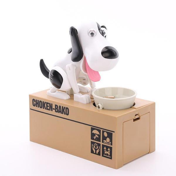 Dog Coin Bank >>Dog Piggy Bank Also Children's Accompany Toy