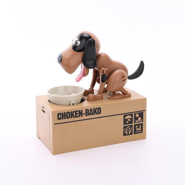 Dog Coin Bank >>Dog Piggy Bank Also Children's Accompany Toy