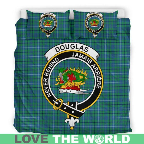 Douglas Ancient Clan Badge Tartan Bedding Set K7