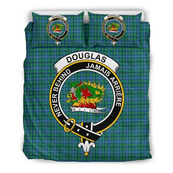 Douglas Ancient Clan Badge Tartan Bedding Set K7