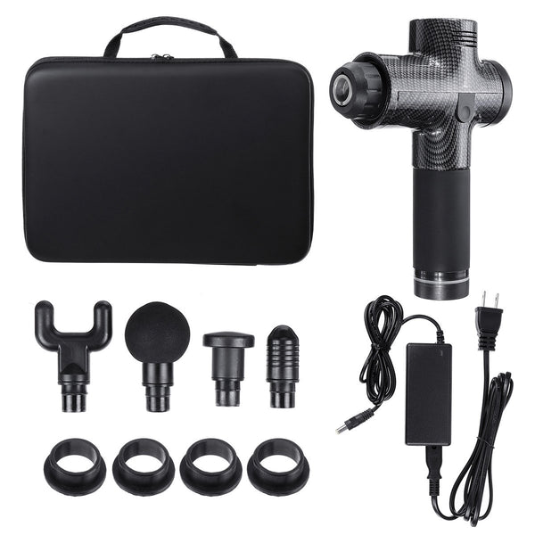 Massage Gun 4 Head 3 Speed Electric Massager