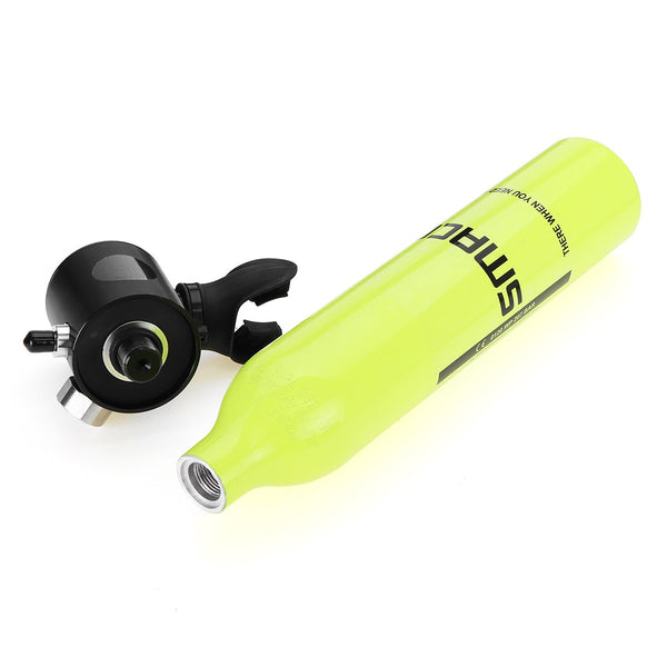 500ML Mini Air Tank Cylinder Underwater Oxygen Tank Breathing Respirator Swimming Diving Set Equipment
