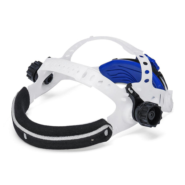 Solar Auto-Darkening Welding Helmet With Big View Area 4 Sensors External Adjustment Arc Tig Mig DIN5-DIN13