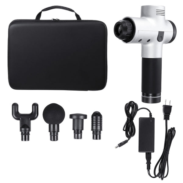 Massage Gun 4 Head 3 Speed Electric Massager