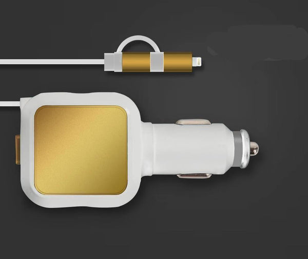 2 in 1 Automatic Retractable Style Charger