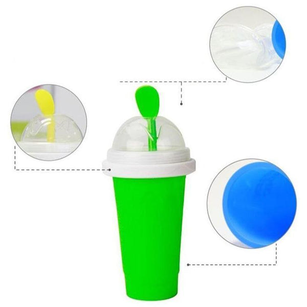 Quick-frozen smoothies