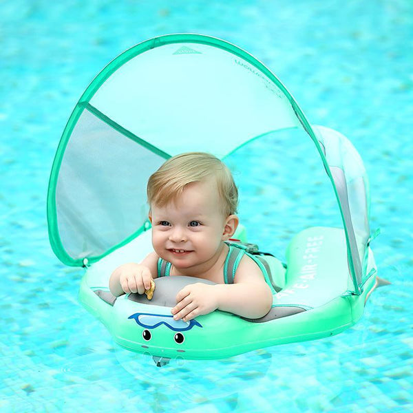 MAMBOBABY BABY FLOAT WITH CANOPY