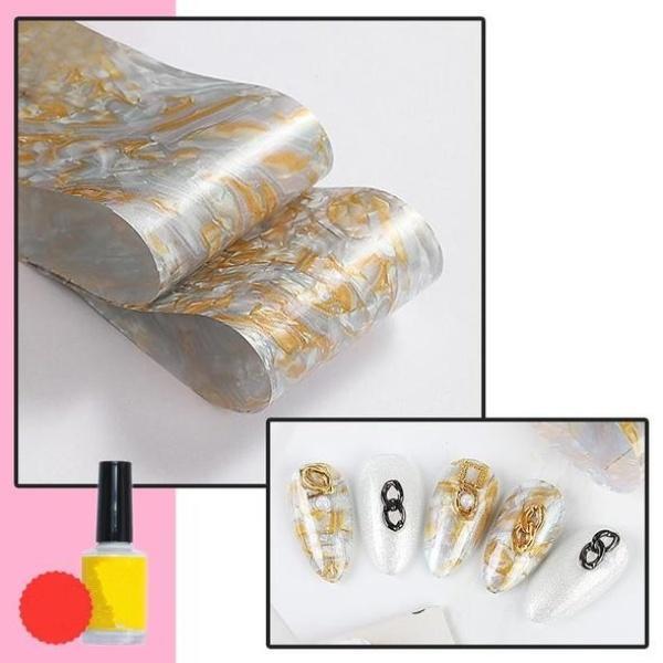 Marble Series Nail Foils