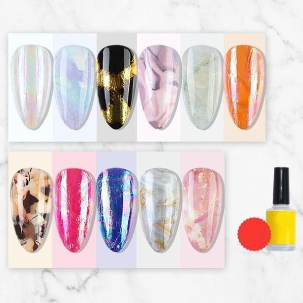 Marble Series Nail Foils