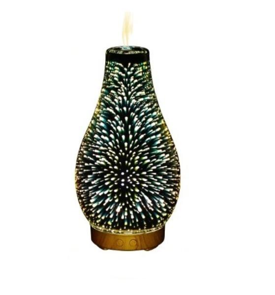 Night Light Mist Ultrasonic Sprayer Aromatherapy Air Humidifier