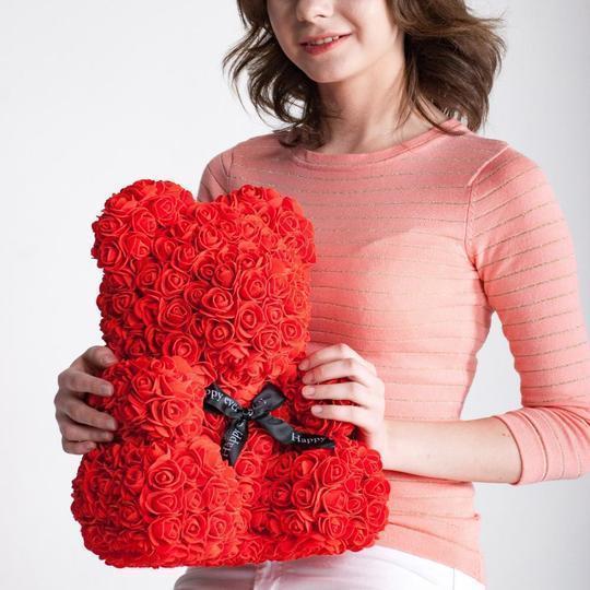 ROSE TEDDY BEAR