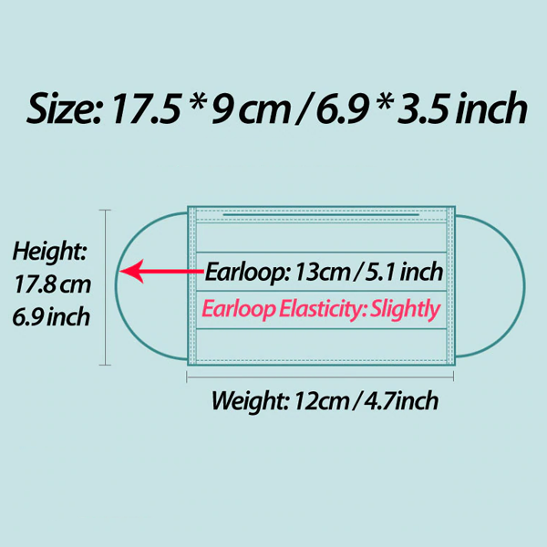 Filter Face Mask - Protection against germs and flu anytime, everywhere!