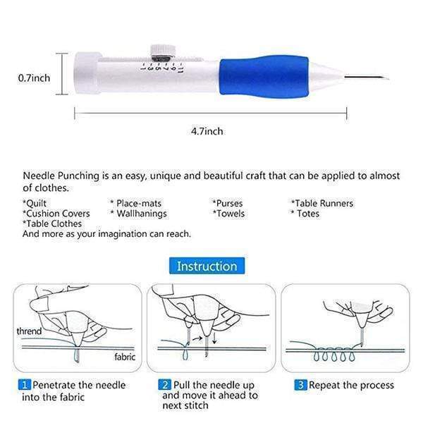 RAINBOW COLOR EMBROIDERY THREADING TOOL 136 SETS