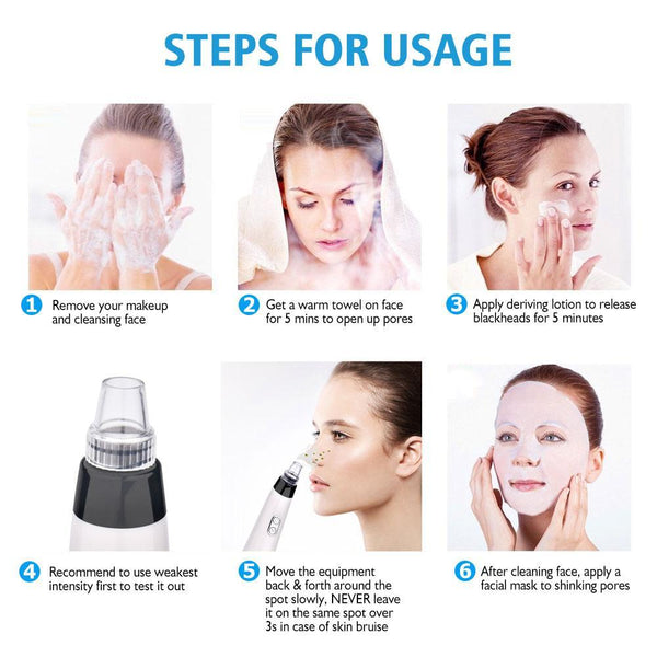 Blackhead Pore Vacuum for Brighter & Healthier Skin