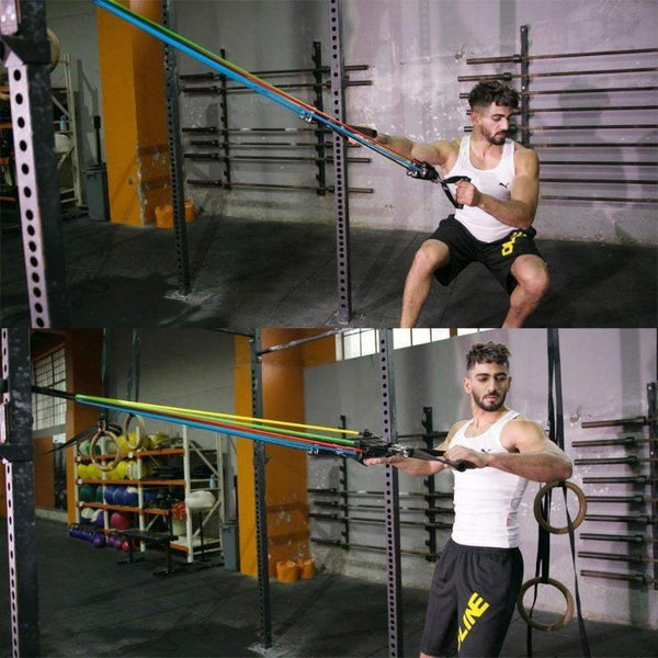 GYM TRAINING RESISTANCE BAND SET